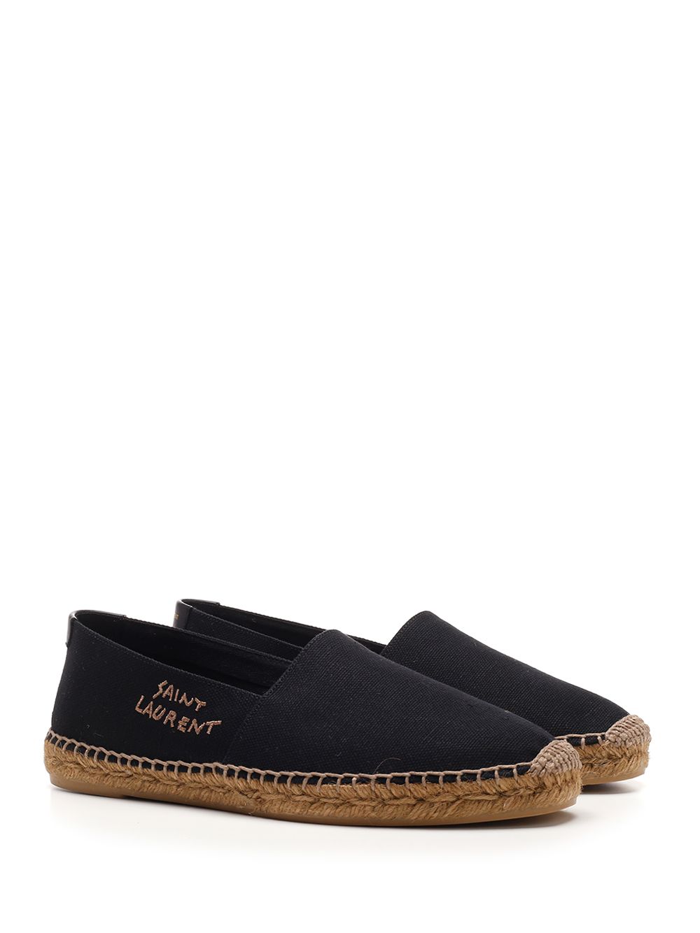 Saint Laurent Black Espadrilles Scarpe basse - Nero | 8745a1b69aed4bbfe64724c20c77da8960b1f11e
