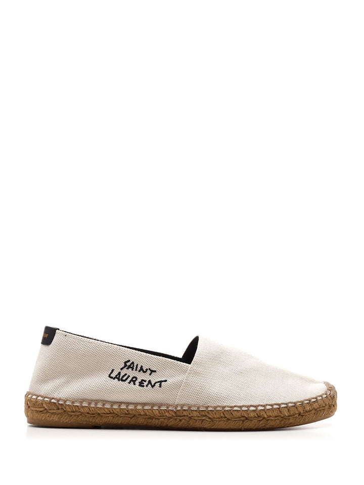 Saint Laurent Black Espadrilles Scarpe basse - Bianco | 129246114c28f31c30934883a5eb9f788f721a04