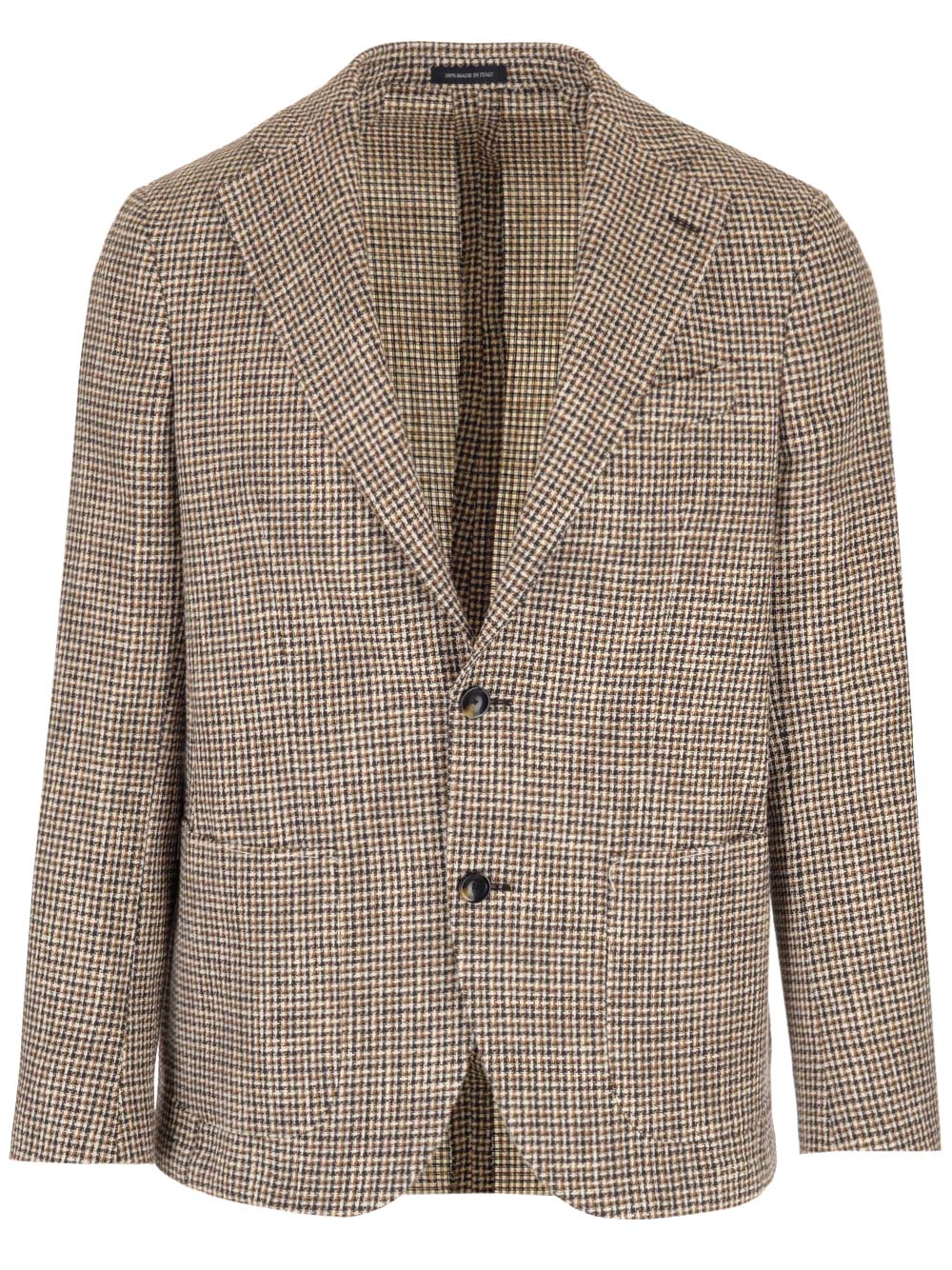 Al Duca D'Aosta Unlined Tweed Jacket Giacche - Beige | 313f1b4246a828961e16597d6f048db2ef0fd6a0