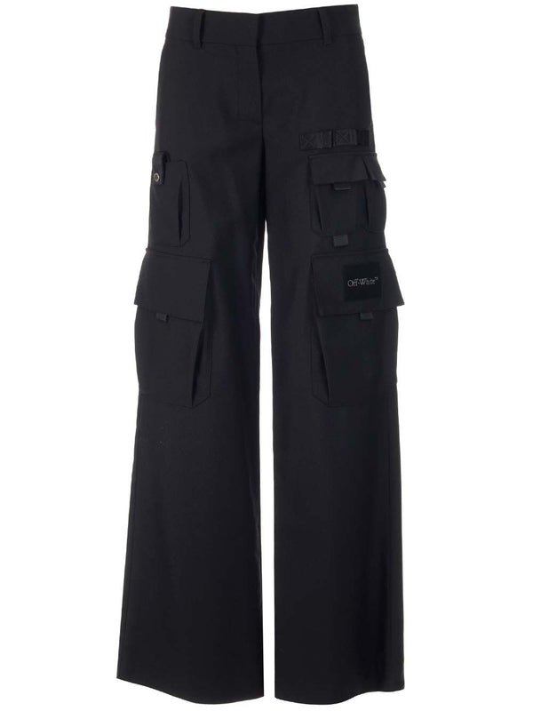 Pantalón cargo negro