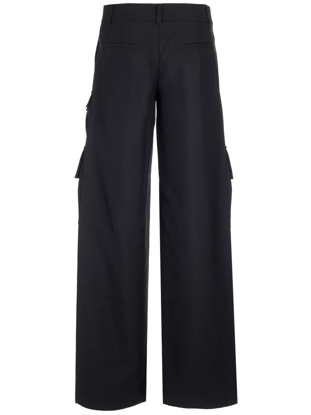 Off-White Black Cargo Pants Trousers - Nero | dc1e350794756efd05f06ca7e1929e549db2aa16