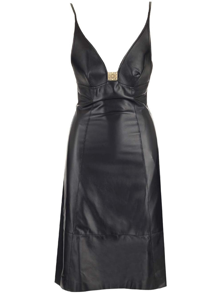 Loewe Dress In Nappa Abiti - Nero | 5b14a4dfed23546d8d56d2ccf5f8fcc83abf5f5a