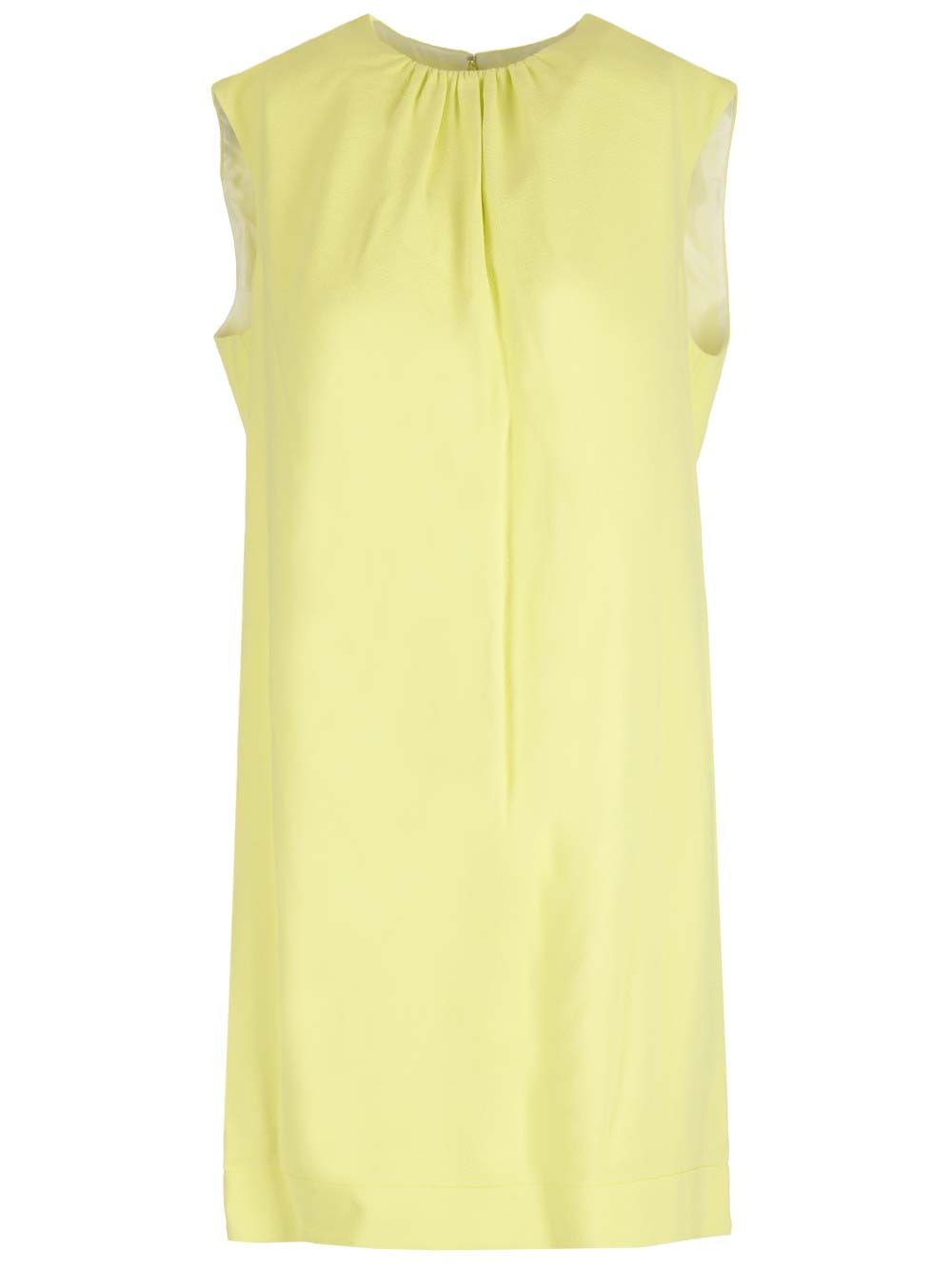 Lanvin Paris Mini Shift Sleevless Dress Abiti - Giallo | 22c85d71a7aa7edd0e50473aeac2db46004e48a7