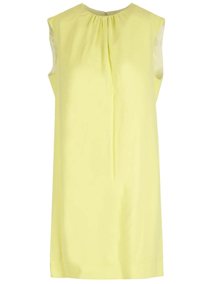 Lanvin Paris Mini Shift Sleevless Dress Abiti - Giallo | 22c85d71a7aa7edd0e50473aeac2db46004e48a7