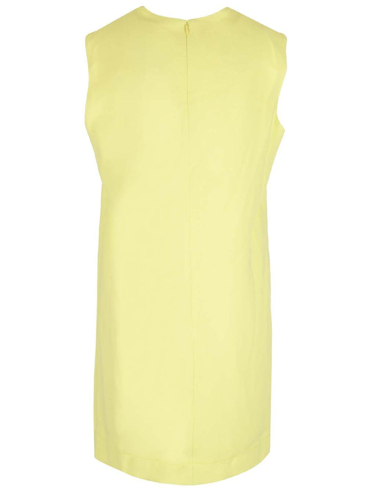 Lanvin Paris Mini Shift Sleevless Dress Abiti - Giallo | 40aca65b049e05ce5c5648e54b1d242818880e6b
