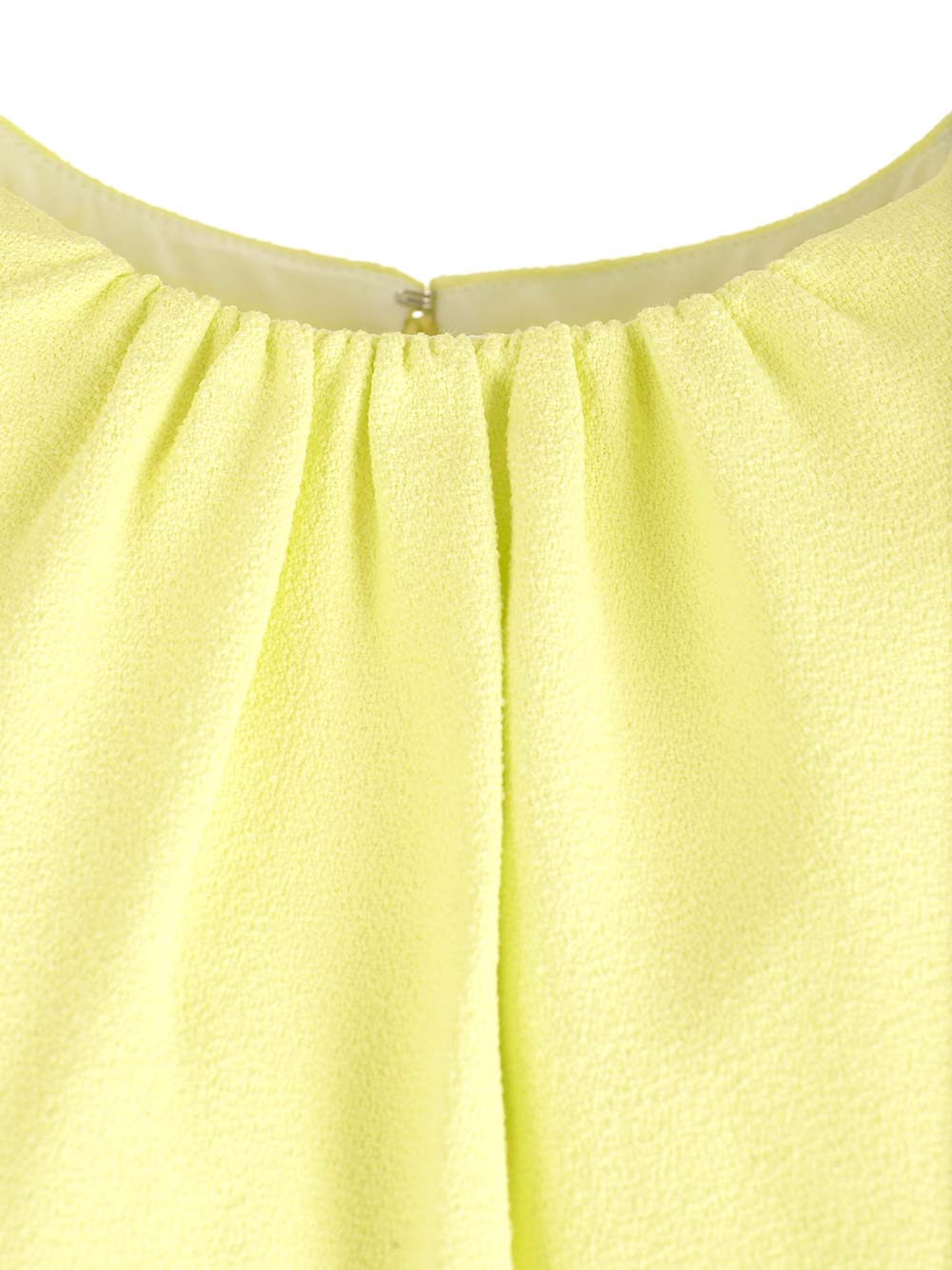 Lanvin Paris Mini Shift Sleevless Dress Abiti - Giallo | 2800ba7ab646e6ca3963156a646e6aa4cd1b866b