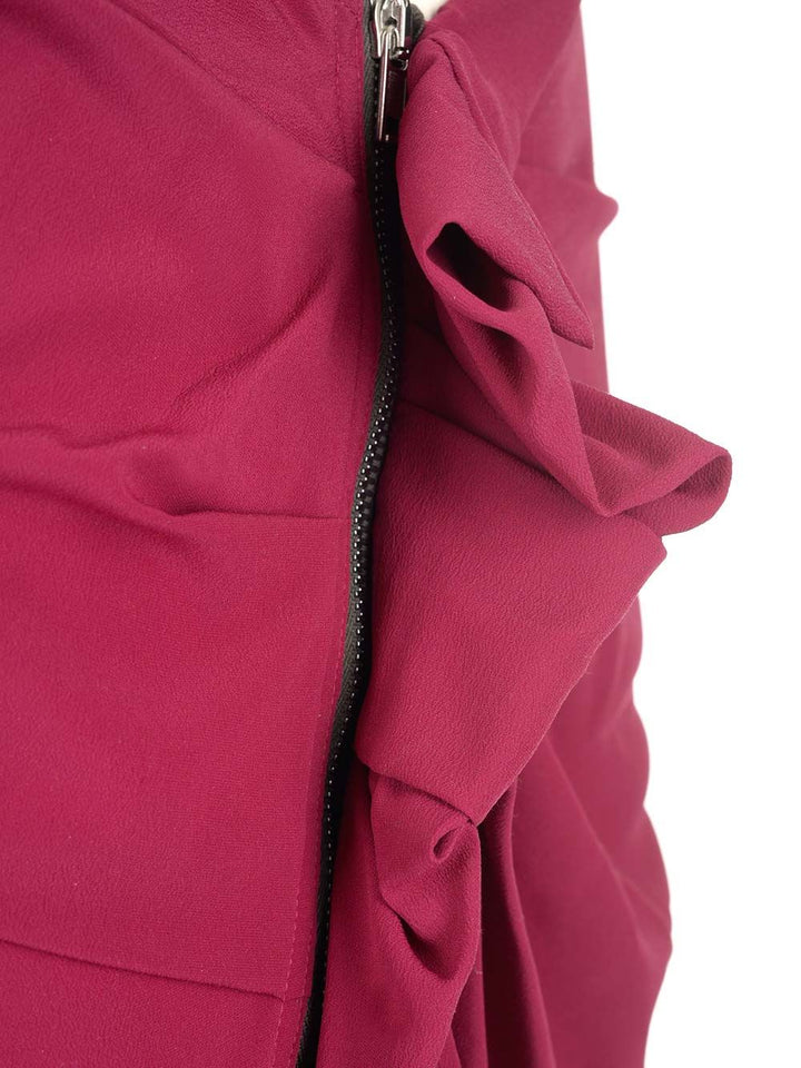 Rick Owens Red Silk Jersey Gonne - Rose | 1f0b4694da766f4bc0b3a8c772f16d5de5dc0843