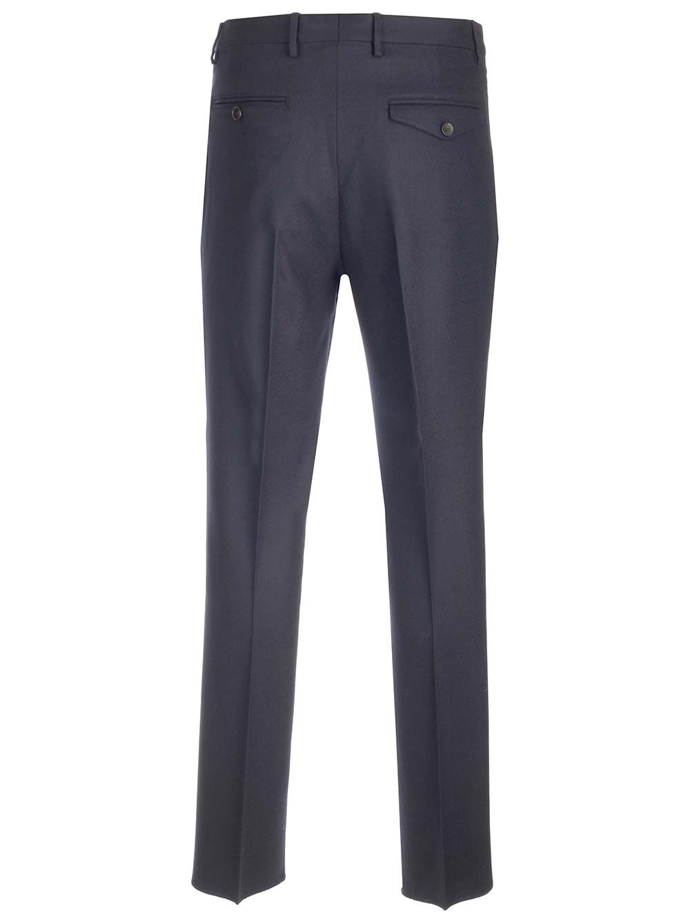Etro In Stretch Wool Trousers - Blu | a7c410cf77331349388f11a7c27c2a18f536bbd0