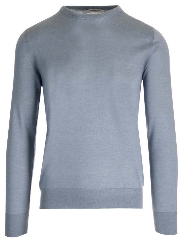 Al Duca D'Aosta Crewneck Sweater Knitwear - Grey | e61378a0b09da08dcf7c785ff8c41e75cd4d6d85