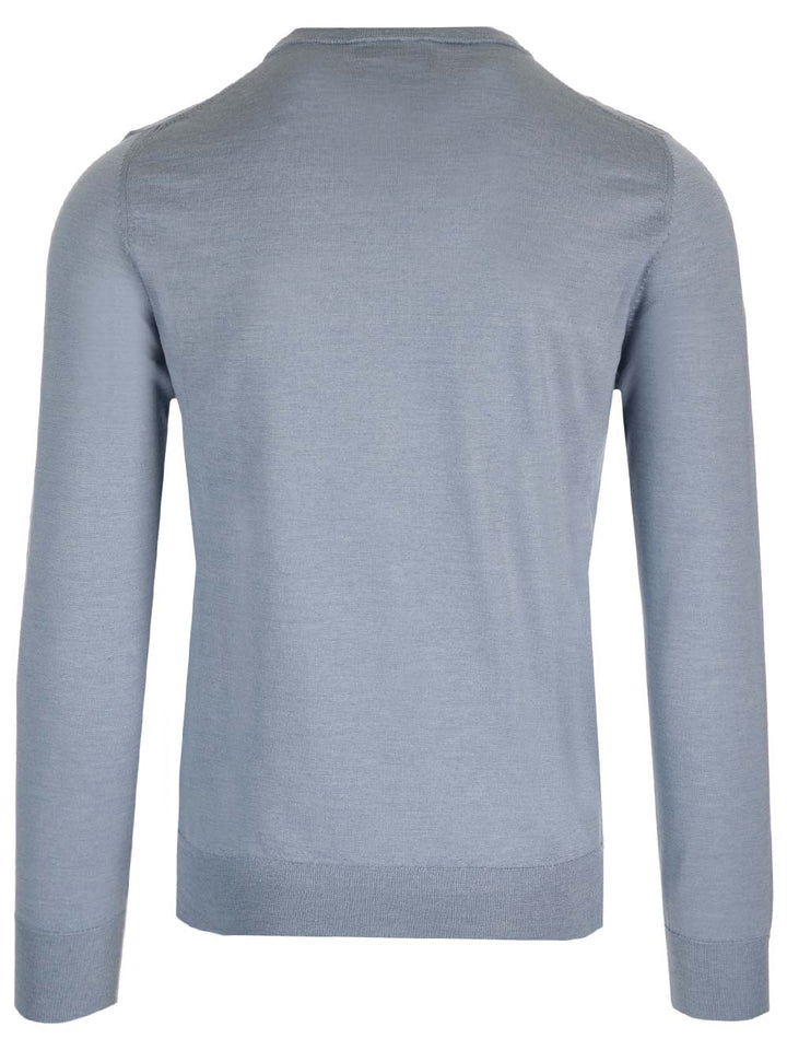 Al Duca D'Aosta Crewneck Sweater Knitwear - Grey | 8ecf6ec0b79ac63f1baf8a860ef0bb241dcc0ba8