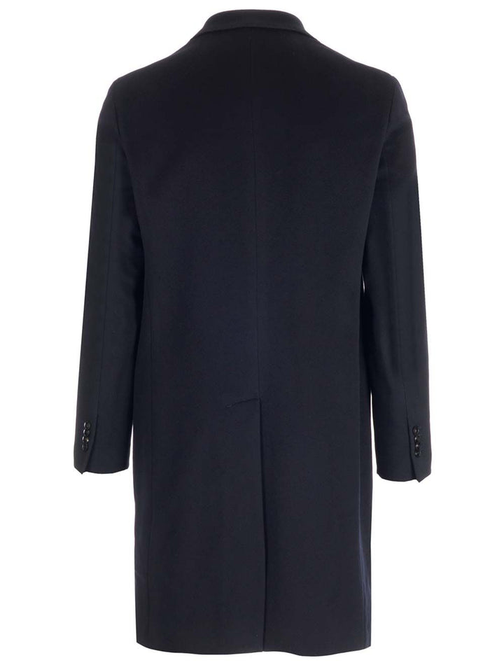 Al Duca D'Aosta Blue Cachemire Coat Coats - Blu | d522e4473c8ff7762bda0fd66f07bf1c485c4405