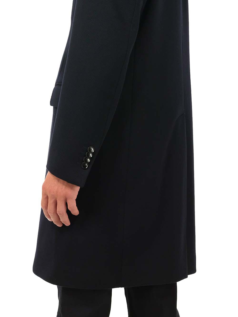 Al Duca D'Aosta Blue Cachemire Coat Coats - Blu | 3147201251cebfa378401731c48b2b9a3a0e61a1