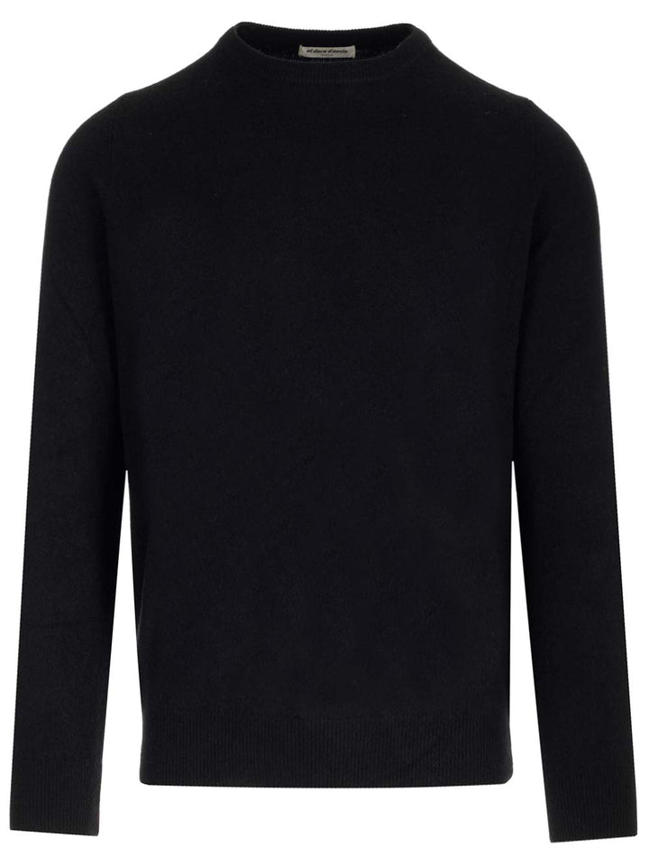 Al Duca D'Aosta Crew Neck Sweater Knitwear - Nero | 57c45c1a0043d00b9c6ae54c11cd0444699ffb52