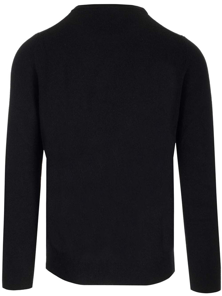 Al Duca D'Aosta Crew Neck Sweater Knitwear - Nero | 25e47556548a80b47ca63e3cc37009f4c6ab5ea2