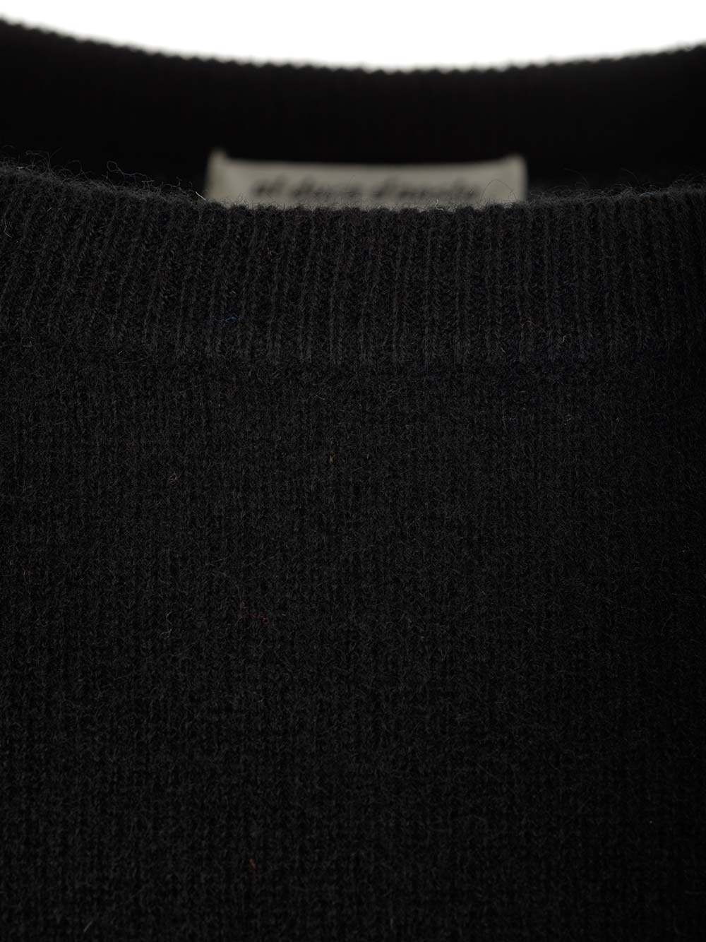 Al Duca D'Aosta Crew Neck Sweater Knitwear - Nero | a209578540113b5ebad5b553a99518e0c907230b