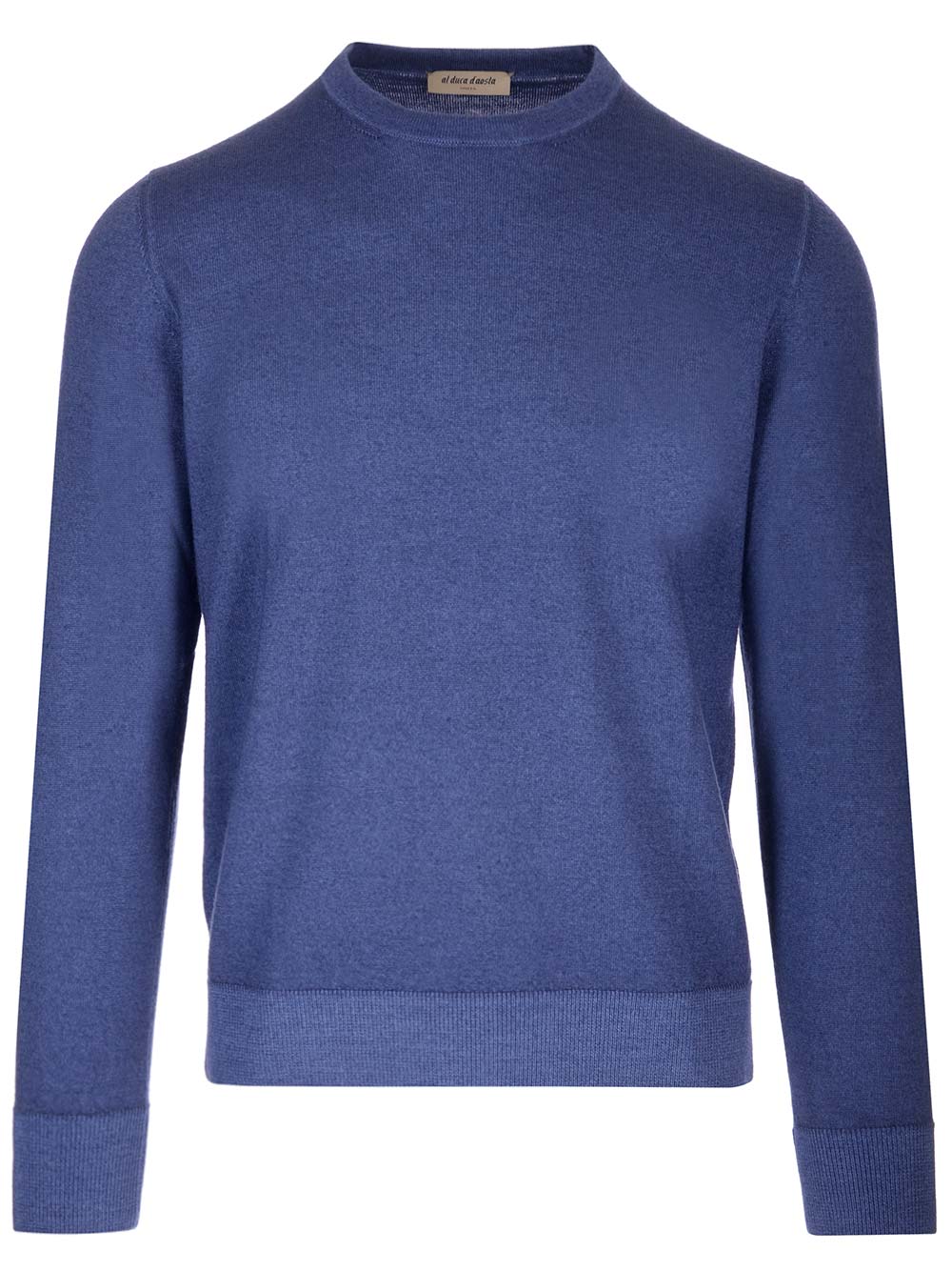 Al Duca D'Aosta 1902 Merino Sweater Knitwear - Blu | 8217496e66a6c6f64cf01bd3c25cc3b45a278fff