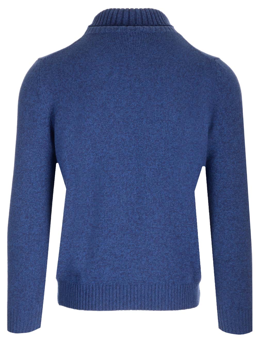 Al Duca D'Aosta 1902 Cashmere And Wool Turtleneck Knitwear - Blu | 06e4b8602b34cc8abdffb4bafcc085cf35606c5c