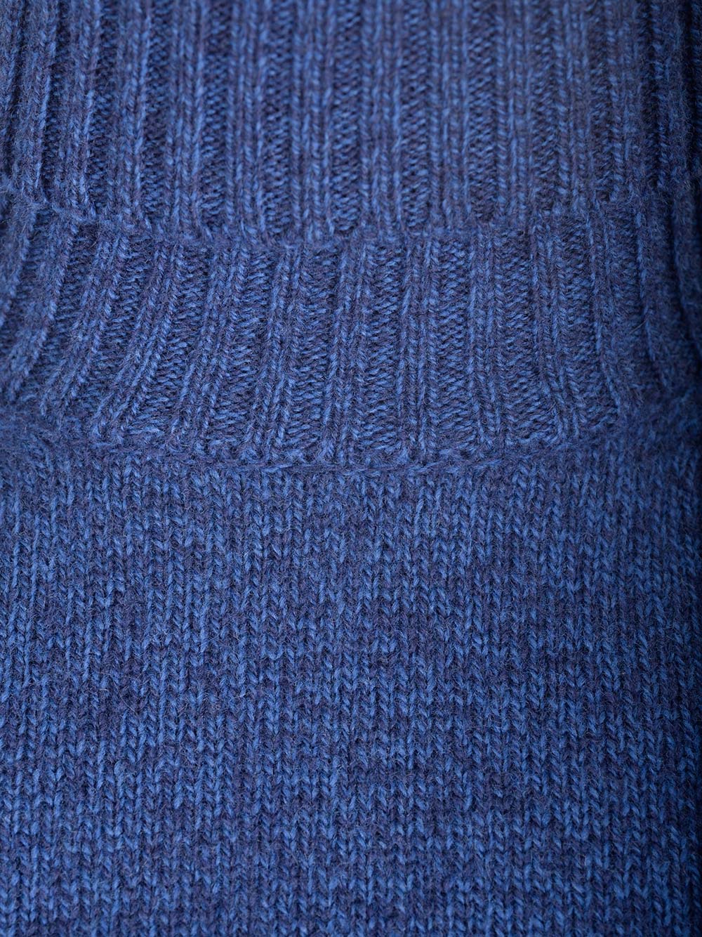 Al Duca D'Aosta 1902 Cashmere And Wool Turtleneck Knitwear - Blu | 8806aa6efa035864f9b4ae5288c3a61f1c35cb04