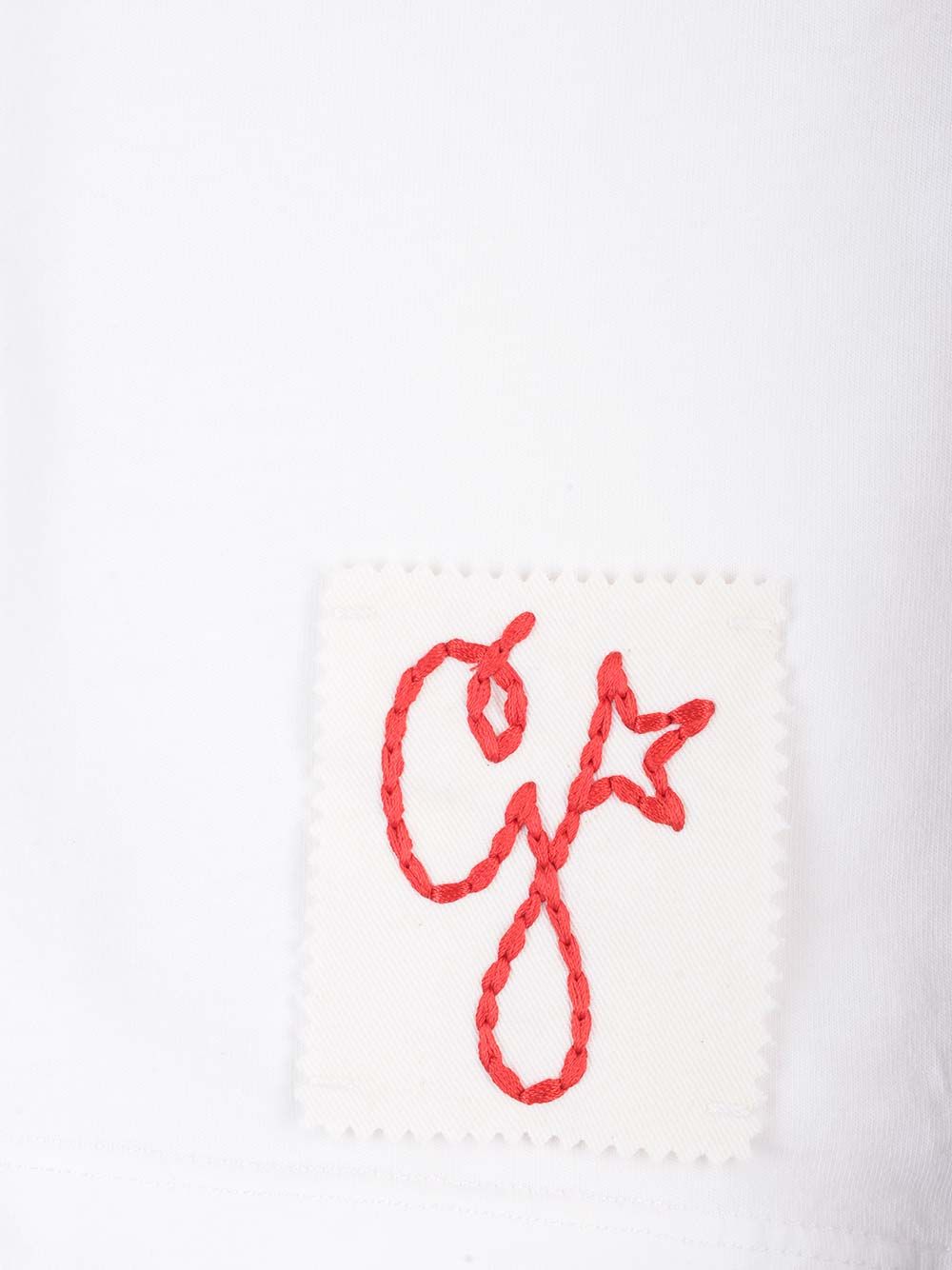 Golden Goose Deluxe Brand Crystals Embellished T-Shirt - Bianco | c112c21e9258c856c74566888c0e76460f54ec48