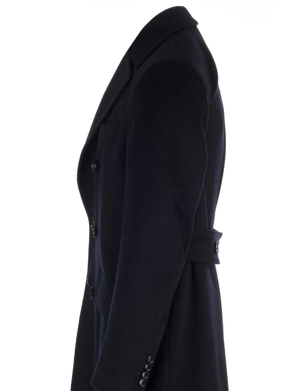 Al Duca D'Aosta Double-Breasted Coat Coats - Blu | a6dc07aa9f3fbb19e0fc6ea7023fcb9c75b65719