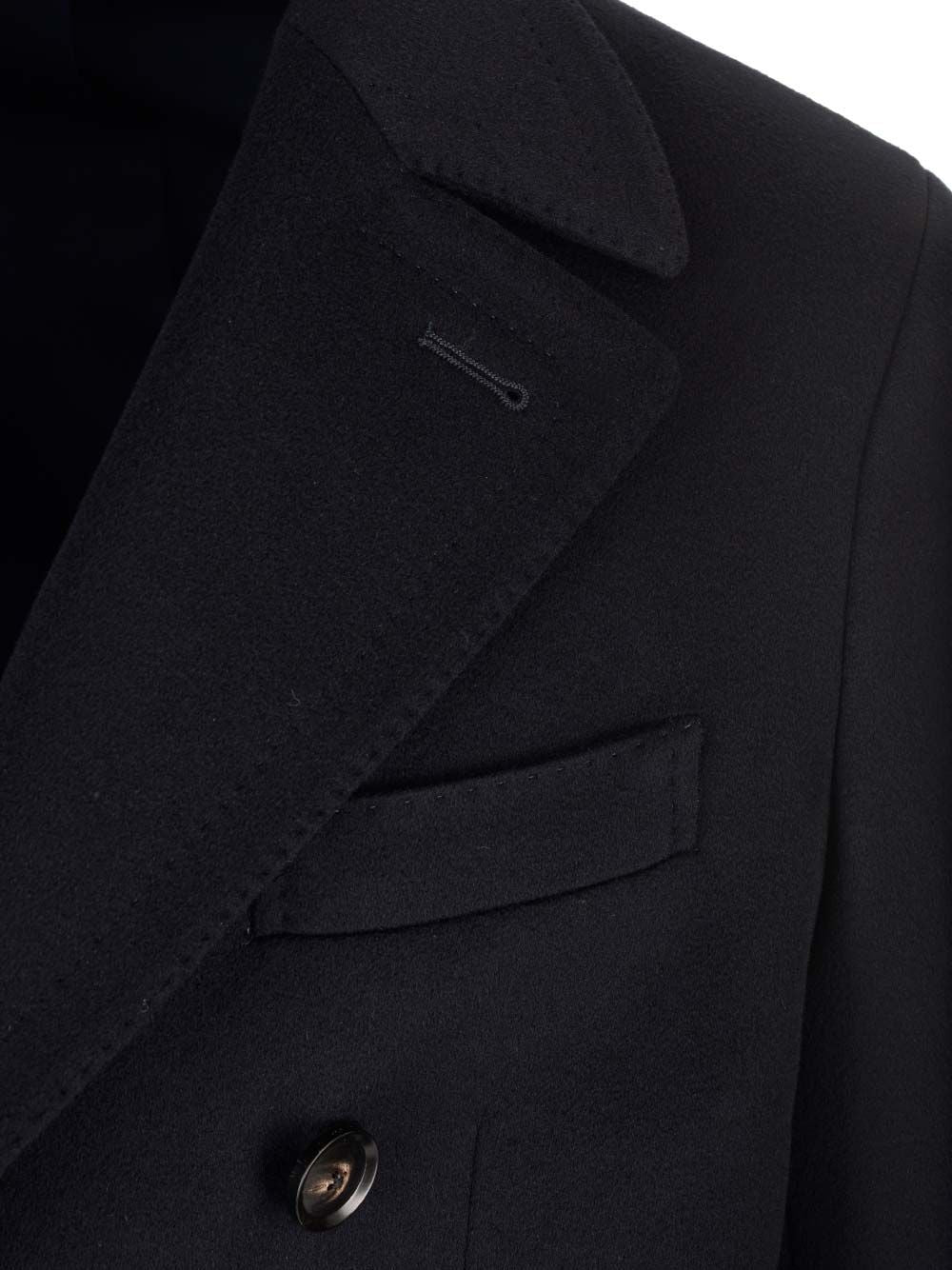 Al Duca D'Aosta Double-Breasted Coat Coats - Blu | 617f4b77aae6b671c0b3672f031e5601dc09a225