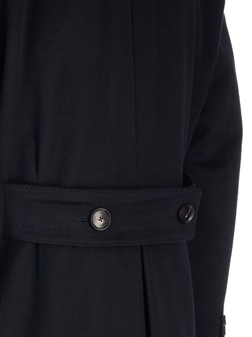 Al Duca D'Aosta Double-Breasted Coat Coats - Blu | 394b73118ceb758aa0d4fded9e97cc60ad0b8167