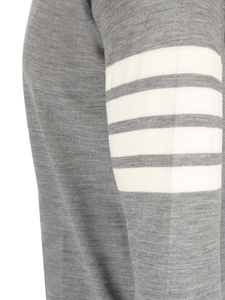Thom Browne 4-Bar Knitwear - Grey | 67b4c457d04168729134513c5b6e3b44cd05fe1a