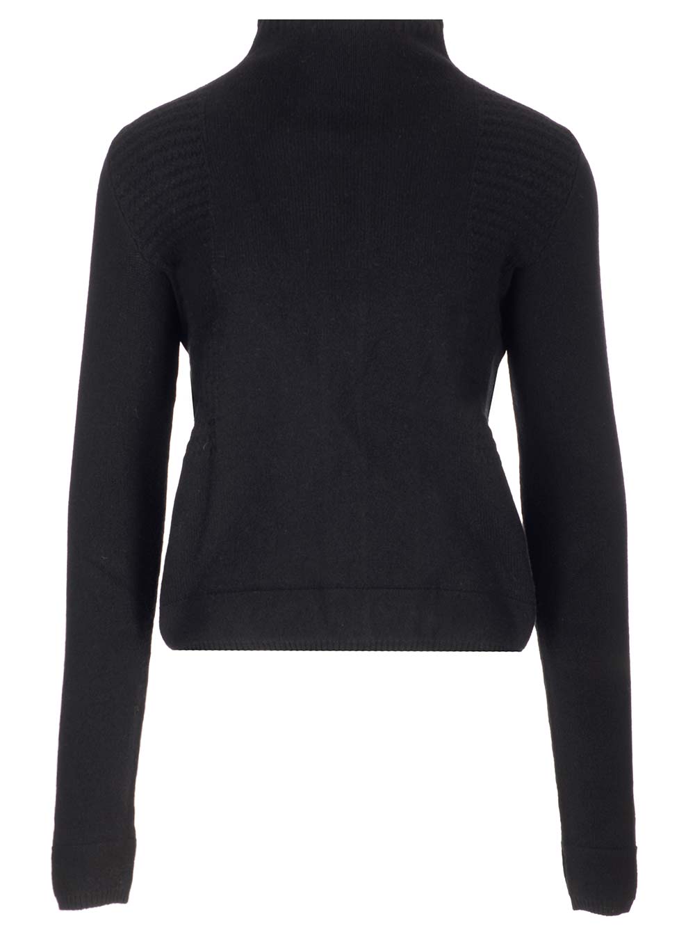 Rick Owens Turtleneck Sweater Knitwear - Nero | 00a88b0b7f198c30a3dc09847e218430cb7c8122