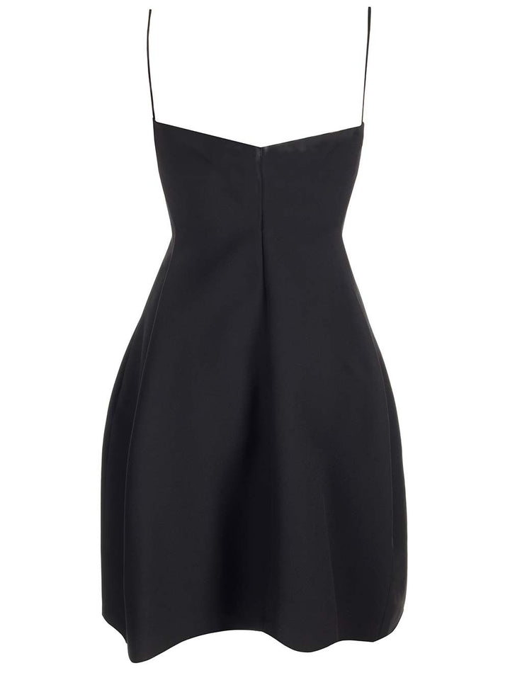 Loewe Silk And Wool Crepe Dress Abiti - Nero | 48ebb13d1607bc7821a4044b5370805737469529