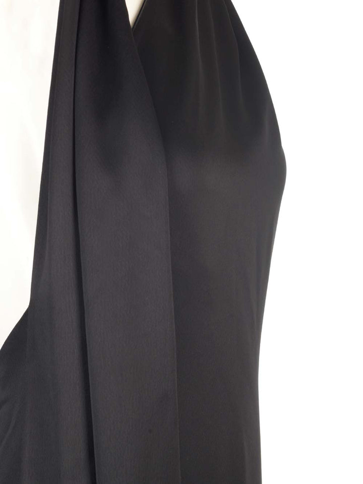 Loewe Scarf Dress In Technical Satin Abiti - Nero | 77d27d415e7deda45bf34e931a53311f6dd1863e