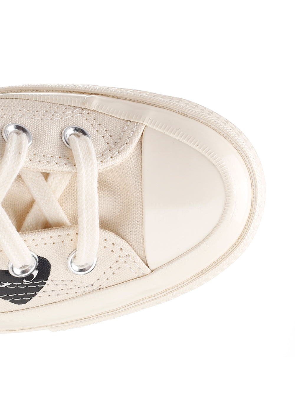 Comme Des Garcons Play Chuck Taylor Sneakers - Bianco | 0017b1bea30637047e5df0e271823907f6bed3c3