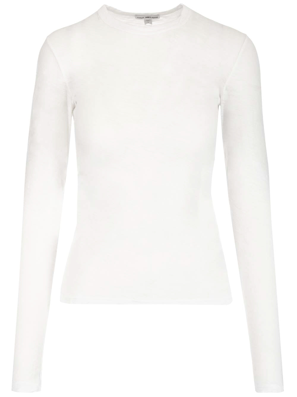 James Perse Crewneck Cotton T-Shirt - Bianco | 4693c48f32d90db8fa55f18be4af18e990597a30