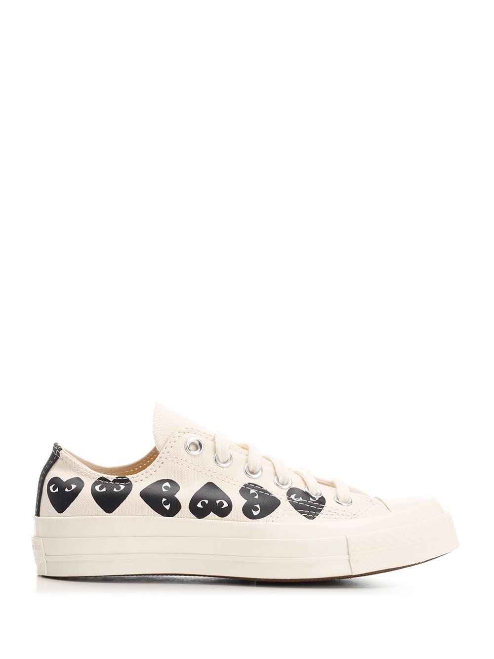 Comme Des Garcons Play Chuck 70 Sneakers - Bianco | 28c8c5c7a129831fb1dcf1ff15eb12f5b8f3227c