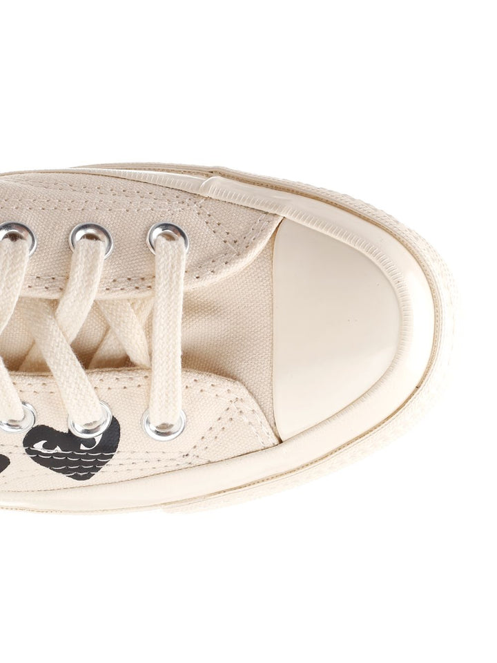 Comme Des Garcons Play Chuck 70 Sneakers - Bianco | e77530540338e8f98a2137dab85d2eaf2bbfdcf5