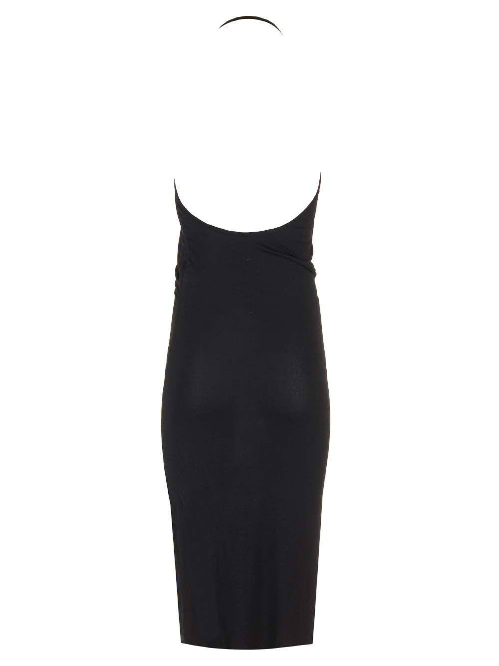 Rick Owens Lilies Stretch Jersey Midi Dress Abiti - Nero | 31f1f90834f3547bb8044adea7aa85377ad487e3