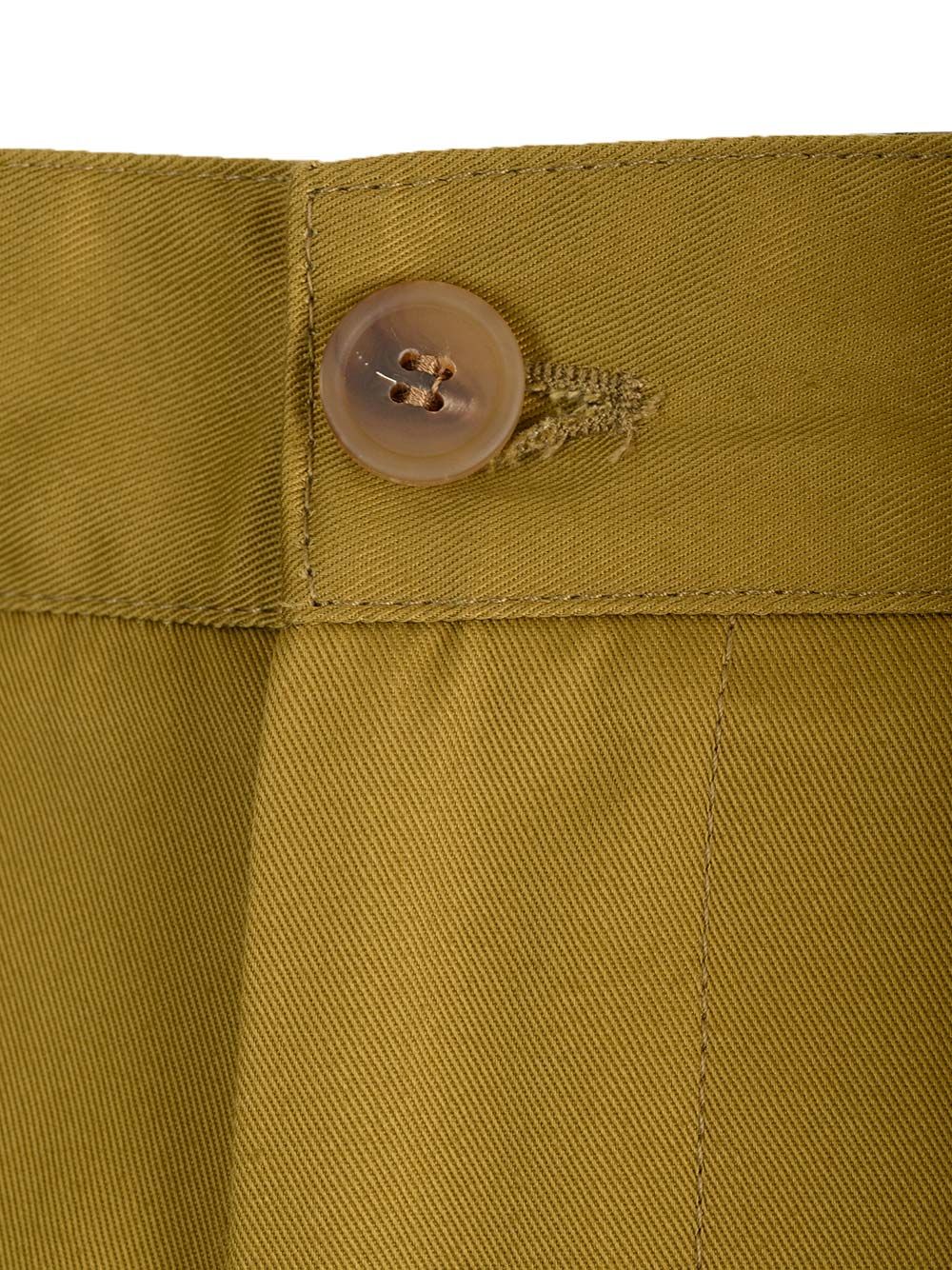 Maison KitsunÉ Cotton Chino Trousers - Verde | e51027464c10c449b83c1aea5068ac489301721c