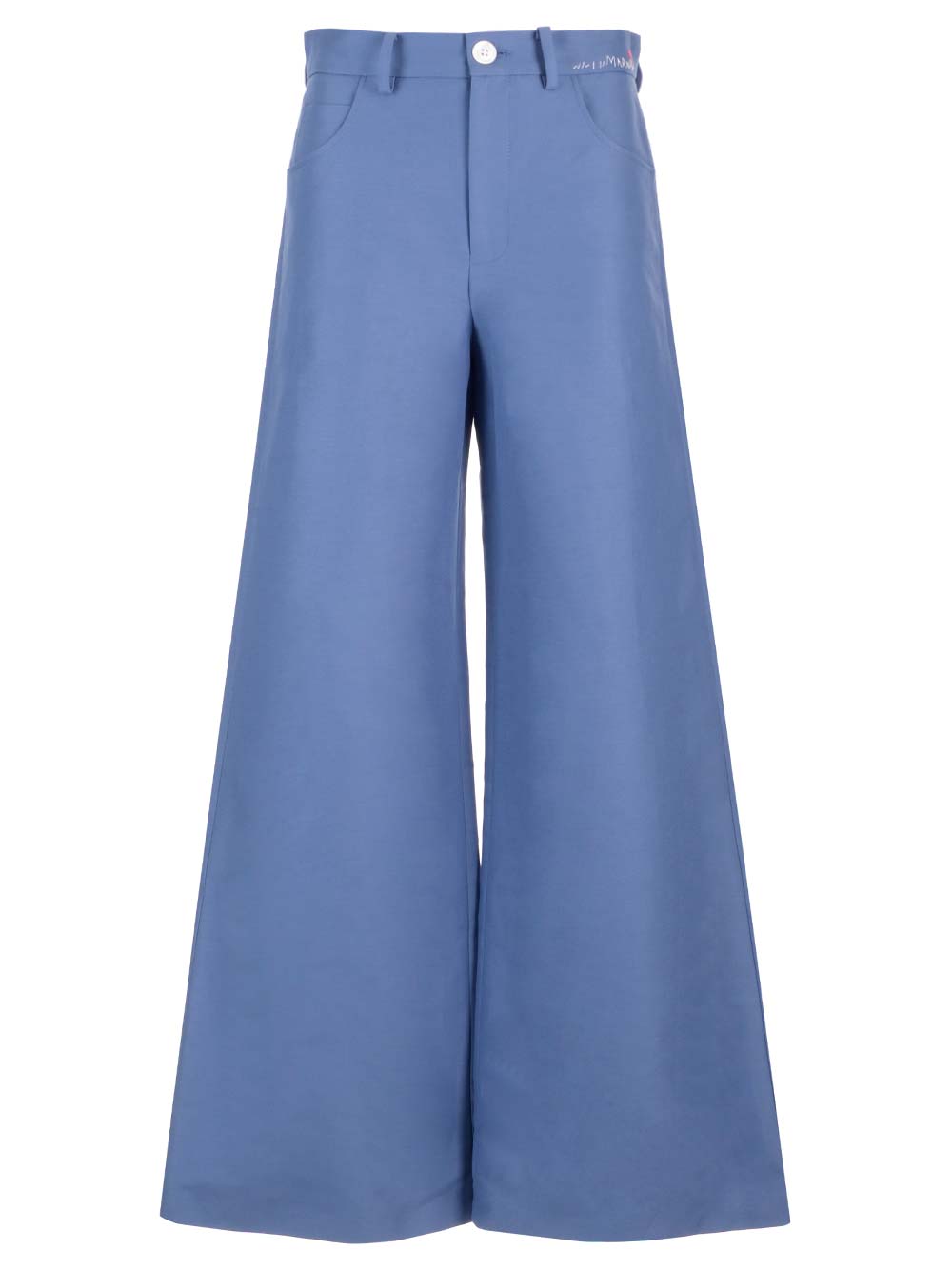 Marni Wide-Leg Trousers - Blu | 7f8a50761185aad6eeade0239cf6baf1d6de964a