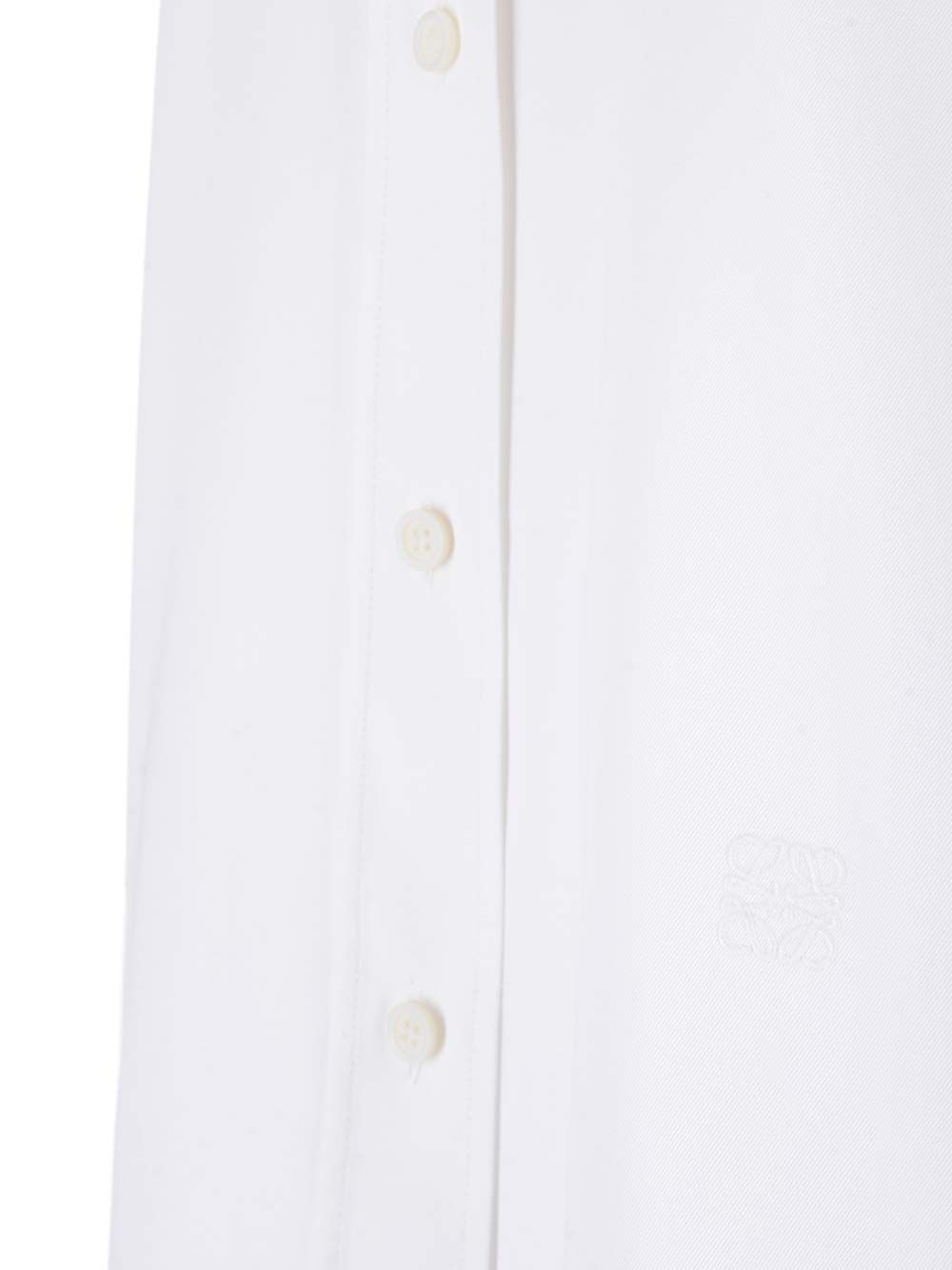 Loewe White Cotton Twill Shirt Shirts - Bianco | ad2b3ec52b6dd2ba179edc29f5bdfa9478171c20