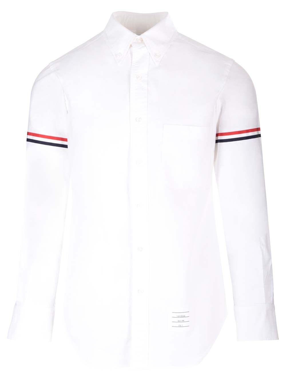 Thom Browne Oxford Shirt Shirts - Bianco | cd08ed2258c381e2831cdcd6390a108ed7eb65cc