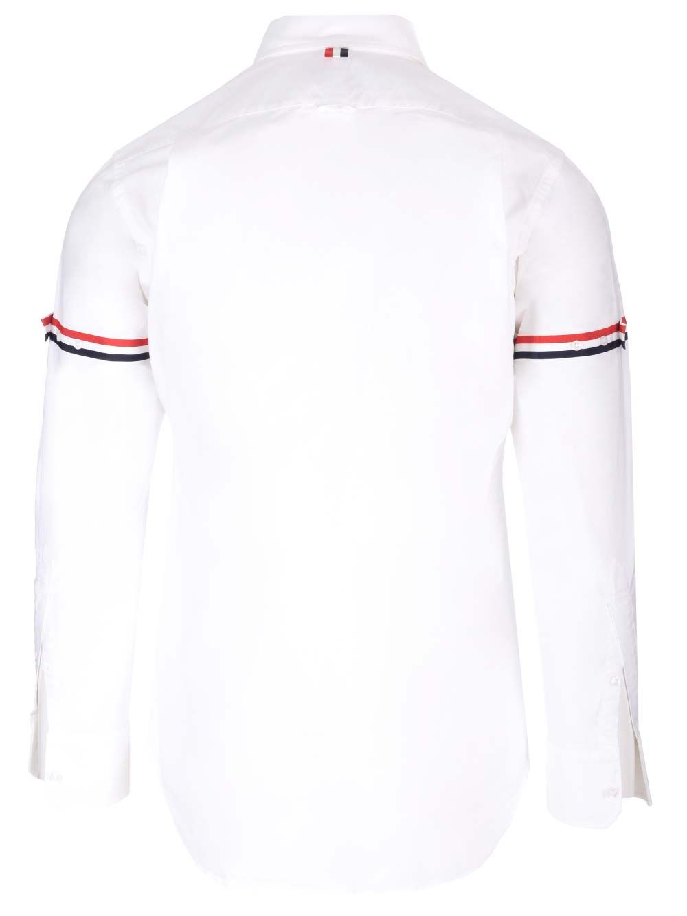 Thom Browne Oxford Shirt Shirts - Bianco | 0889b22801ae8f37460b5b03afc9830fa869393f