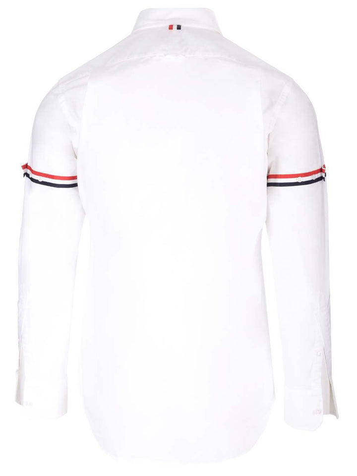 Thom Browne Oxford Shirt Shirts - Bianco | 0889b22801ae8f37460b5b03afc9830fa869393f