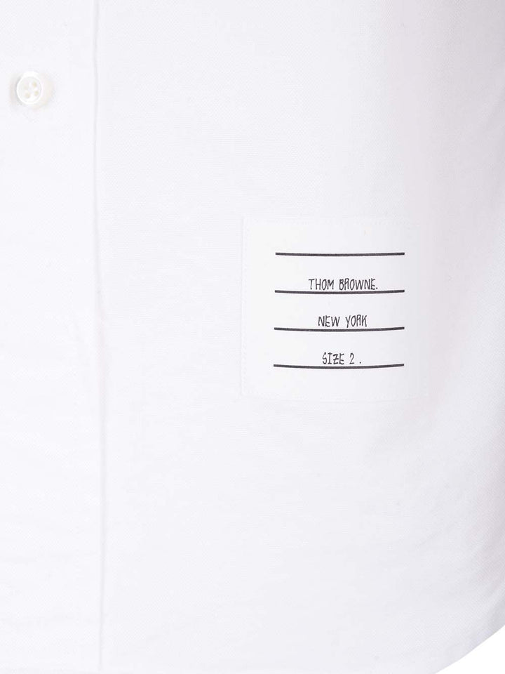 Thom Browne Oxford Shirt Shirts - Bianco | dd132226d5441d3a29c29c4731475fbeb63b6c59