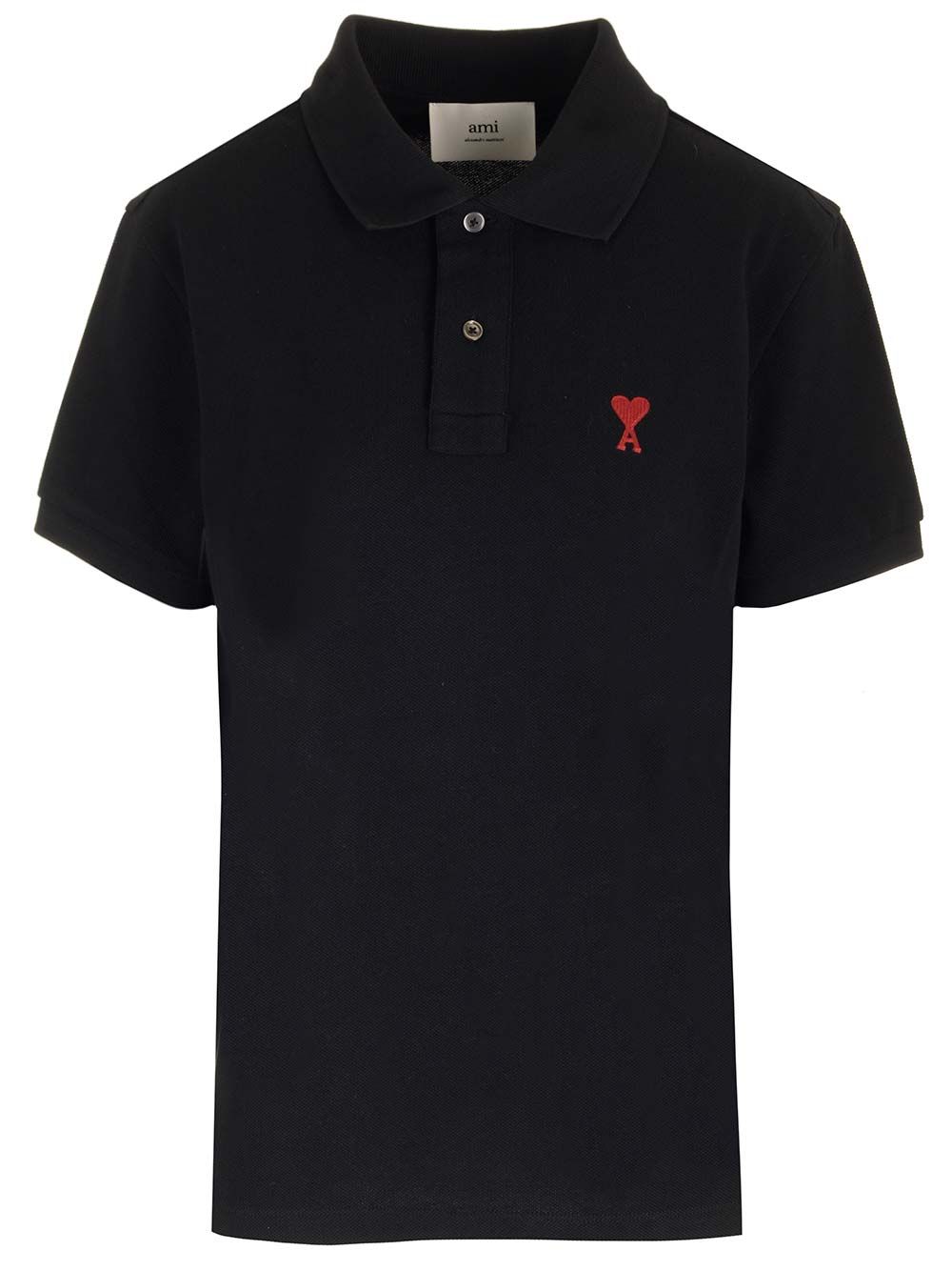 Ami Ami De Coeur Polo shirt - Nero | bbf26eff236c741e28a7aa541ca2386fbe76db4f