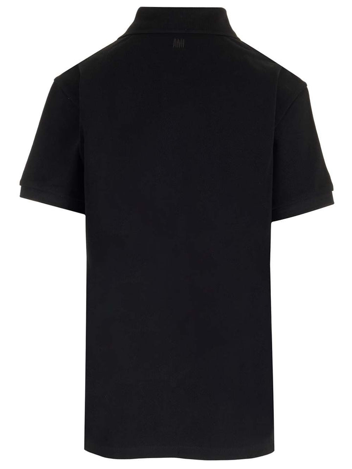 Ami Ami De Coeur Polo shirt - Nero | 923fc3ce2f074b21f3f943be2cf2c9fc7b4e12bf