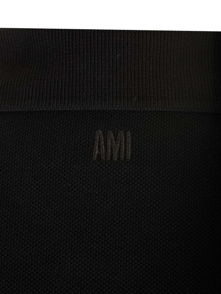 Ami Ami De Coeur Polo shirt - Nero | d31d52cf07de84ff1040db44a733ec291431e37b