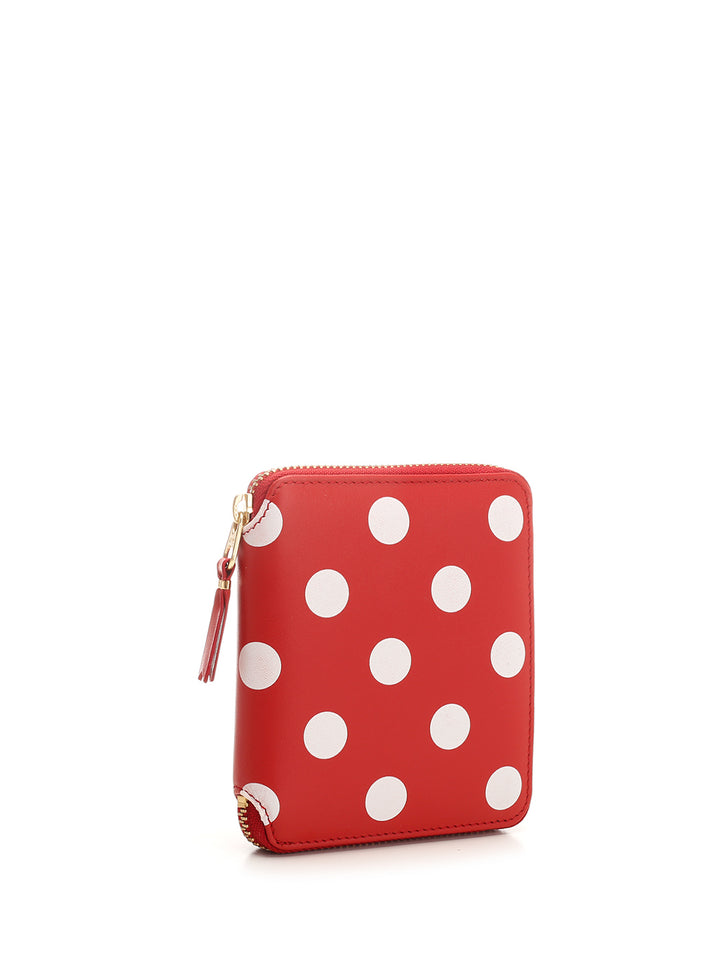 Comme Des Garcons Wallet Polka Dot Wallet Wallets - Rosso | 0d7674e22f5106e81a2503efc045dd9f13be000a