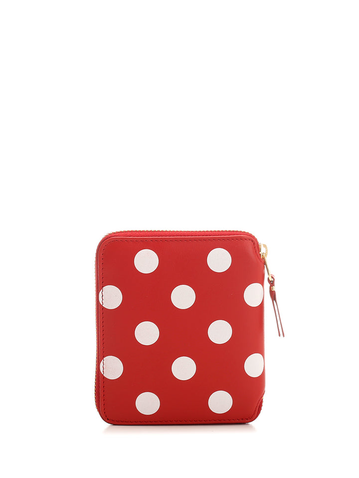 Comme Des Garcons Wallet Polka Dot Wallet Wallets - Rosso | 6009b24af9c21b0e2ddddf31334d155c3ca8009e