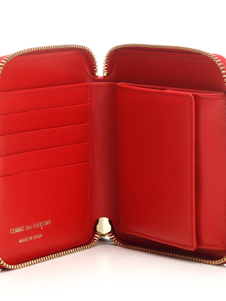 Comme Des Garcons Wallet Polka Dot Wallet Wallets - Rosso | 3e07f0e1966f24fee248e445f986a3d71bf67cfb