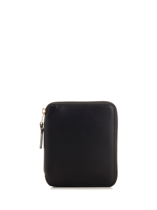 Black Zipped Wallet Wallets Bianco