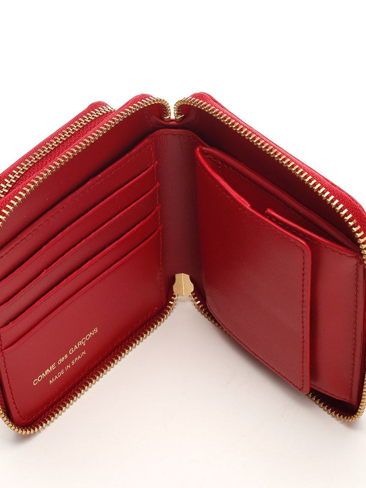 Comme Des Garcons Wallet Black Square Wallet Wallets - Rosso | 5921d89aa0f801772aac7d3b158ed88d304a3095